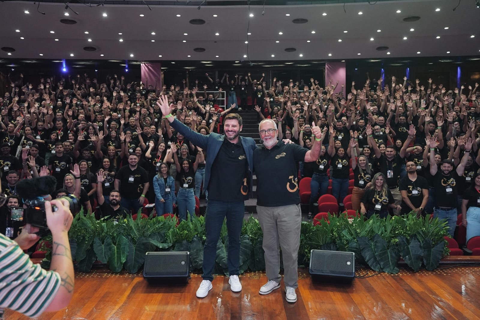 Palestra com plateia