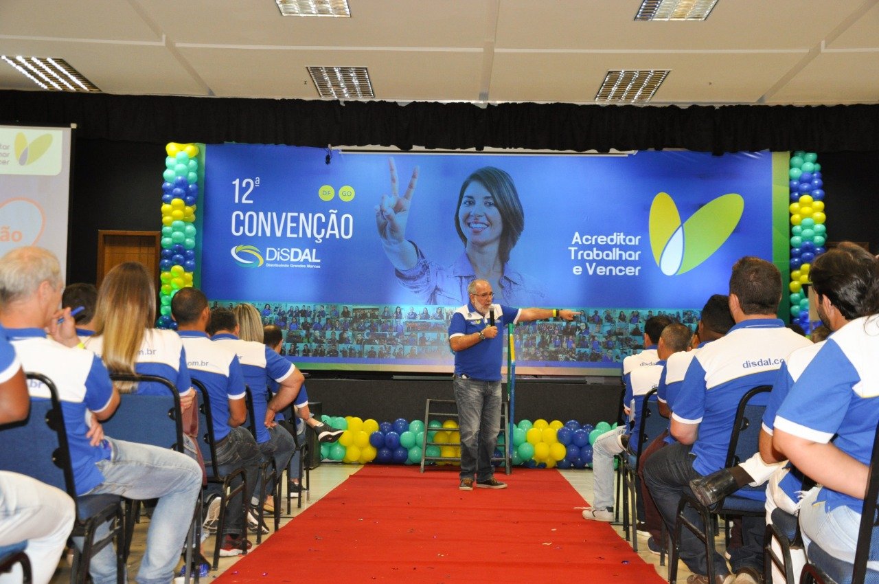 Paulo De Sá em convenção DISDAL