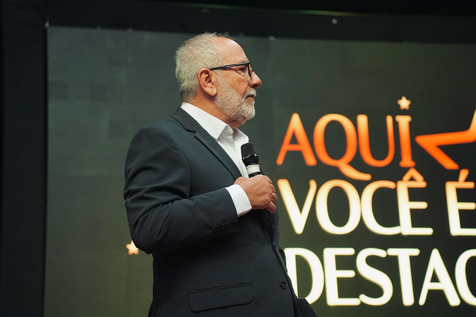 Paulo De Sá no palco
