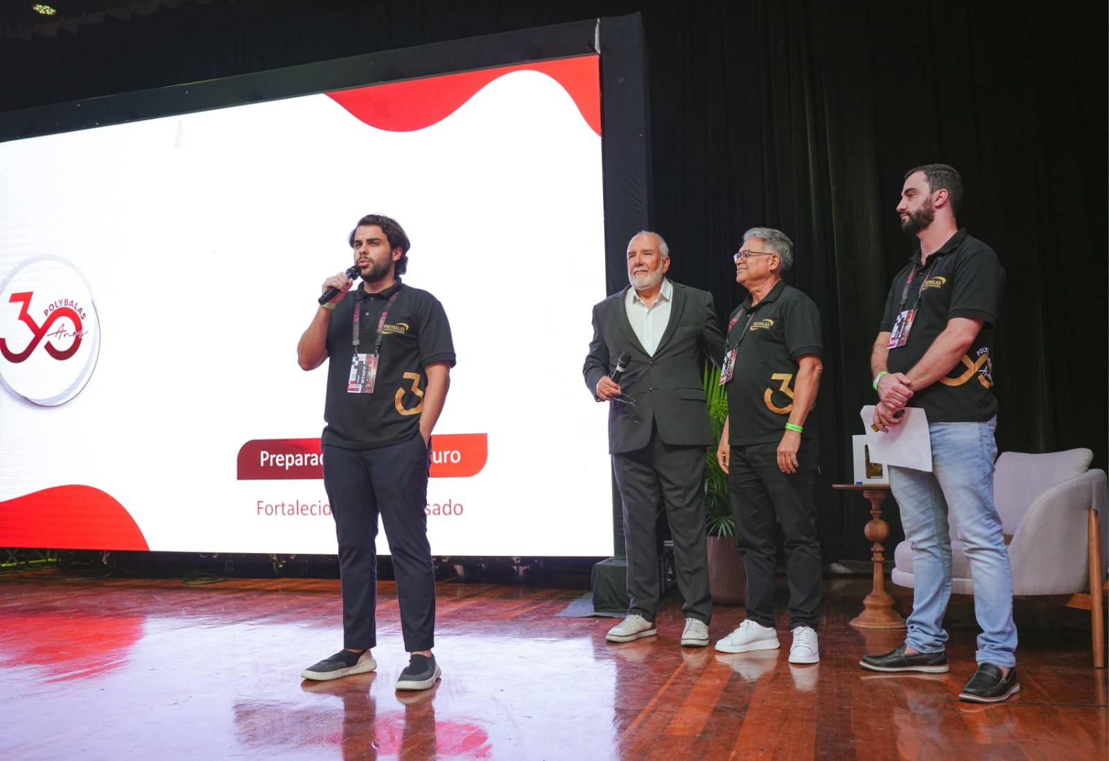 Evento dos 30 anos da Polybalas